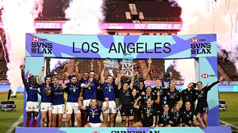 Rugby 7s With Antoine Dupont The Blues Triumph In Los Angeles