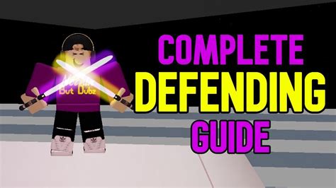 Complete DEFENDING Tutorial For Roblox Sabre Showdown YouTube