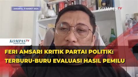 Pendapat Pengamat Hukum Feri Amsari Soal Utak Atik Sistem Pemilu