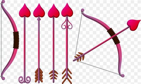 Cupid S Bow And Arrow Clipart Png