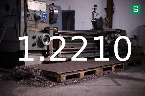 1.2210 - DIN/EN - Steel Material Sheet - SteelShop