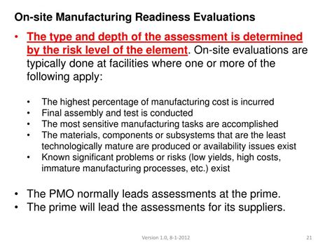 Ppt Manufacturing Readiness Assessments Powerpoint Presentation Free