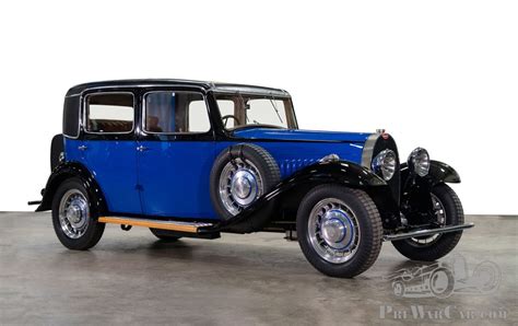 Auto Bugatti Type 49 Berline 1931 Te Koop PreWarCar