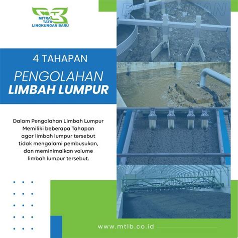 Tahapan Pengolahan Limbah Lumpur