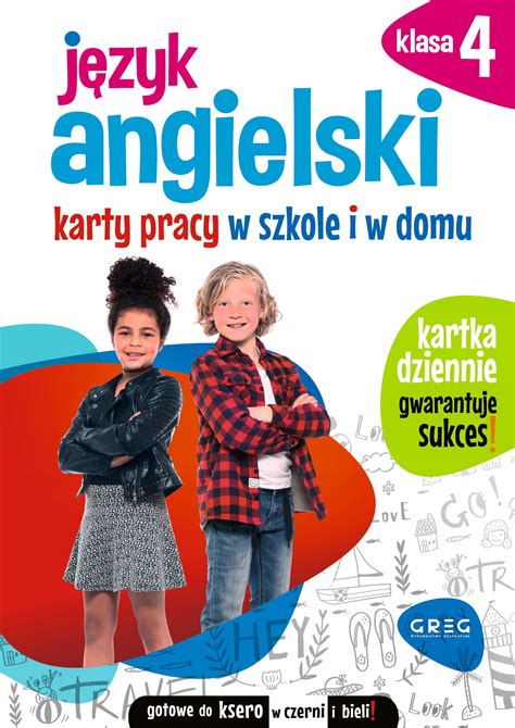 Język Angielski Karty Pracy W Szkole I W Domu Klasa 4 SP Greg