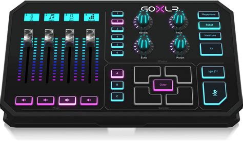 Tc Helicon Go Xlr Broadcast Production Studio Mixer 4 Channel Mixer