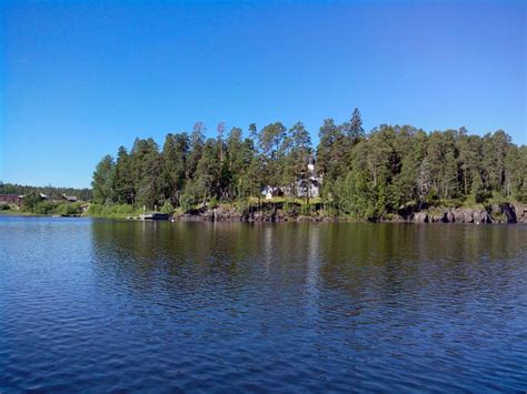 Isole Dell Arcipelago Di Valaam Fotografia Stock Immagine Di Storico