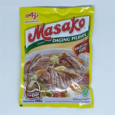 Masako Penyedap Rasa Sapi Beef Flavoring 250 Gram