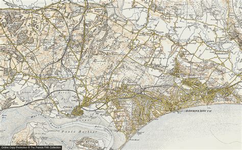 Historic Ordnance Survey Map Of Newtown 1899 1909