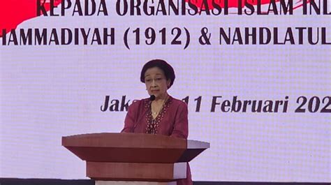 Begini Siasat Megawati Bikin Nu Dan Muhammadiyah Raih Penghargaan