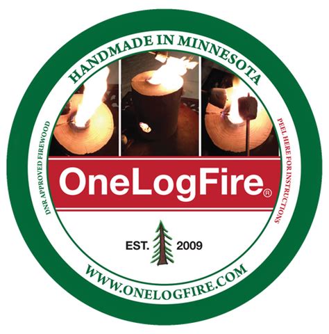 The World S Easiest Campfire One Log Fire Kit Onelogfire Artofit