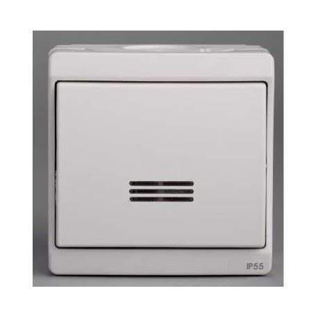 Bouton Poussoir Lumineux Blanc Schneider Mureva ENN39028