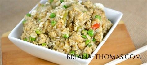 Fried Rice Briana Thomas Recipe Fried Rice Rice Stuffed Peppers