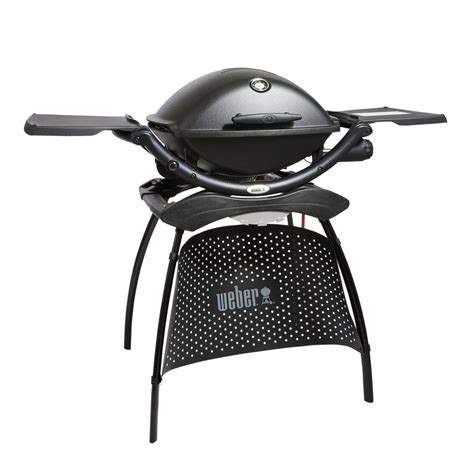 Weber Q Black Bbq With Stand The Barbecue Store Spain