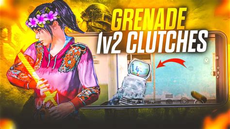 Grenade With Gyroscope The Real Clutch Master Ft Speles🔥 Intense 1v2