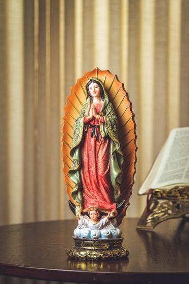 Imagem Resina Nossa Senhora de Guadalupe Importada 30cm Príncipe da