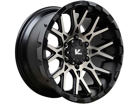 V Rock Tinted Black VR10 Recoil Wheels Havoc Offroad