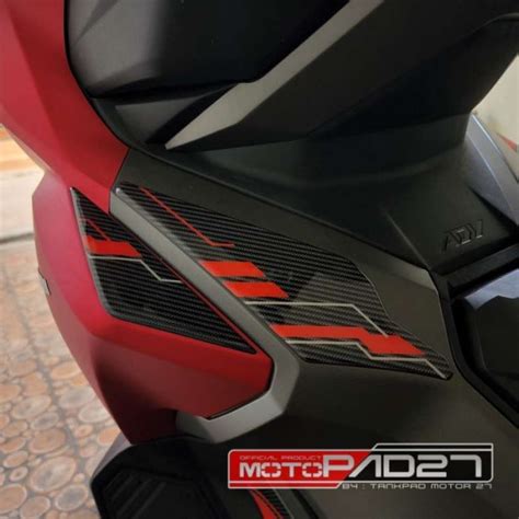 Promo Stiker Sayap Honda Adv Carbon Resin Premium Diskon Di