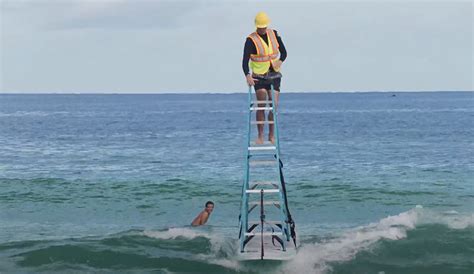 Jamie O'Brien Went Ladder Surfing on the North Shore