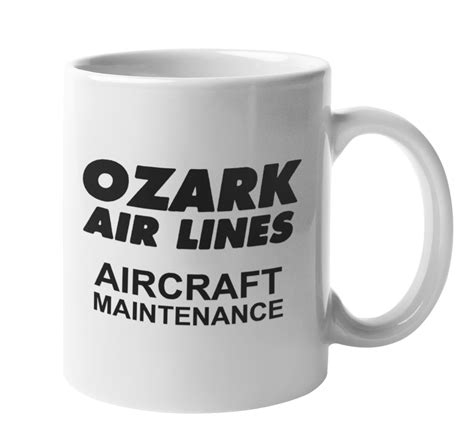 Ozark Aircraft Maintenance Coffee Mug Airline Employee Shop