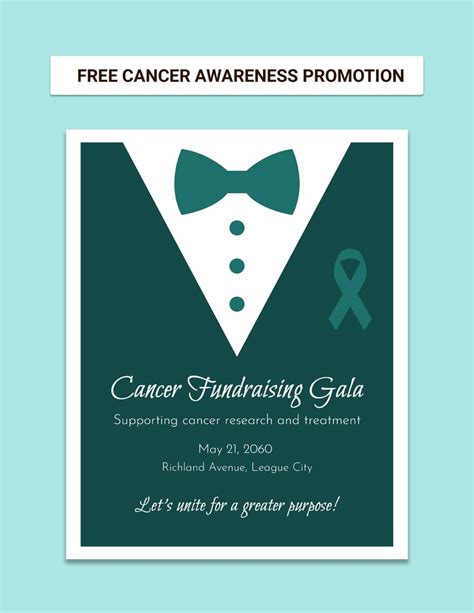 Cancer Awareness Banner Templates In Word Free Download