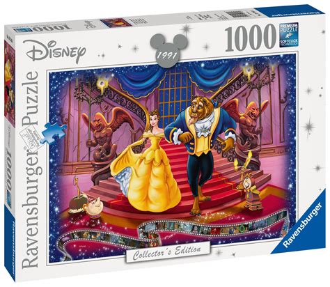 Casse tête Ravensburger 1000 pcs Disney La Belle et la Bête