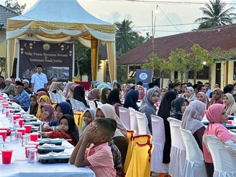 Alumni Man Aceh Timur Gelar Bukber Dan Santuni Anak Yatim