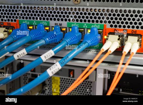 The Network Equipment Stock Photo Alamy