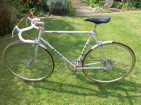 Restored 1970s Silver PUCH PURSUIT Austrian Steel Framed Road Race Bike