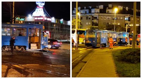 Sudarili Se Tramvaj I Zet Ov Autobus Oba Voza A Su Ozlije Ena Zagreb