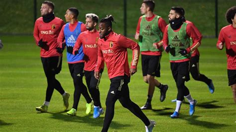 Diables Rouges 26 Joueurs étaient Présents à Lentraînement Ce Lundi