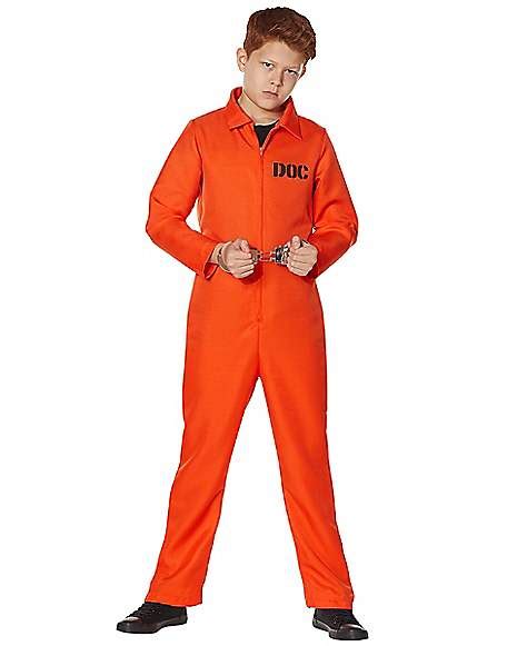 Kids Escaped Convict Costume - Spirithalloween.com