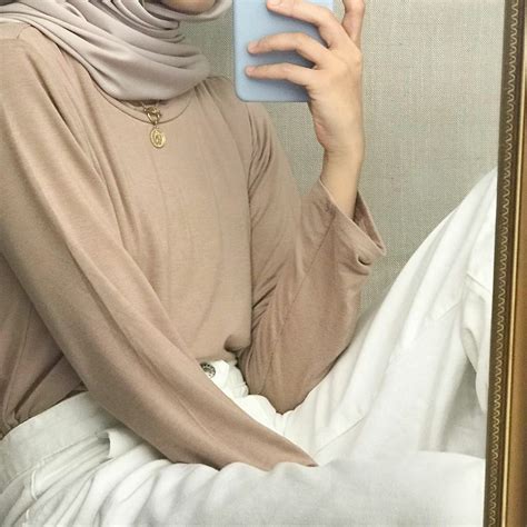 Hijabi Look Aesthetic Gaya Model Pakaian Gaya Hijab Inspirasi