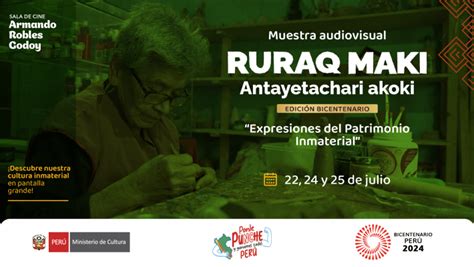 Muestra Audiovisual Ruraq Maki Antayetachari Akoki Expresiones Del