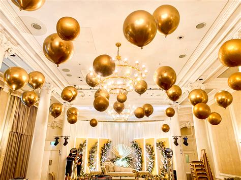 Suspended Balloon Ceilings Installations By Bubblegum Balloons