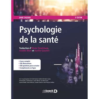 Psychologie De La Sant Broch Olivier Desrichard Ana Lle