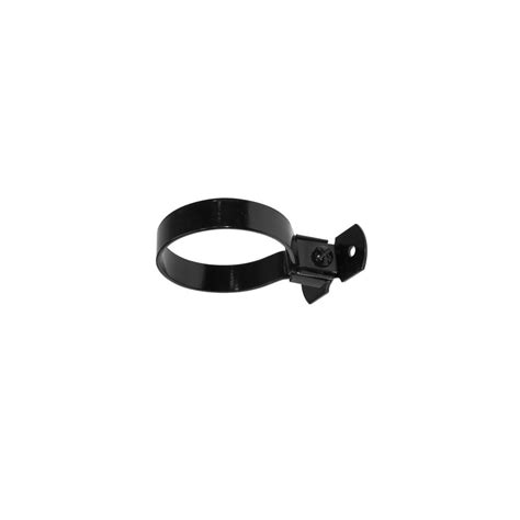 Zinc Plated Downpipe Bracket For Cast Iron In Black From Rainclear