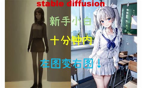 10分钟手把手教你用AI画出想要的形象 stable diffusion基础绘画 哔哩哔哩