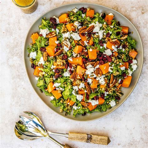 Roasted Pumpkin Freekeh And Kale Salad Recipe