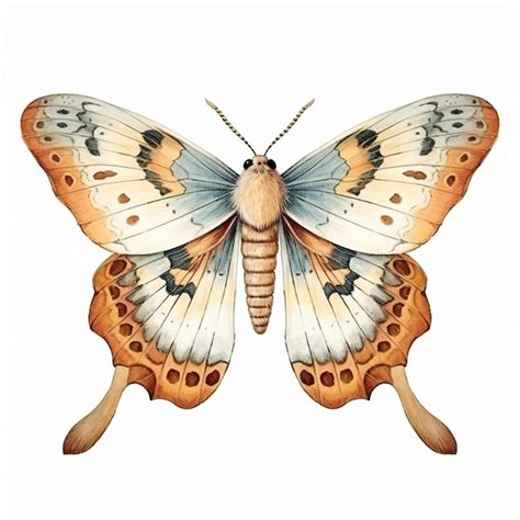 Premium Photo There Is A Butterfly With Spots On Its Wings Generative Ai