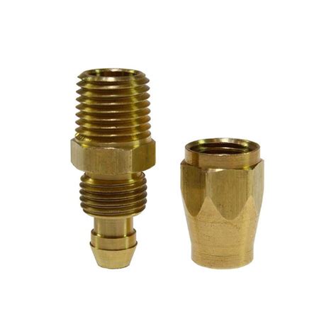 Coilhose Pneumatics Npt Brass Reusable Hose Male Rigid Msc Direct