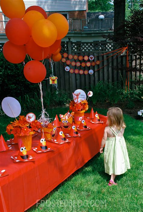 Elmo Birthday Party by Frosted Events - Frosted Blog