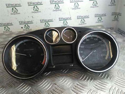 Instrument Cluster Peugeot I A C Hdi B Parts