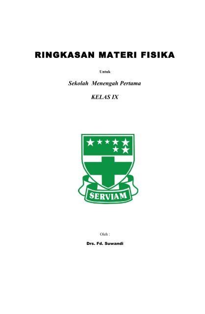 Ringkasan Materi Fisika Sma Pdf