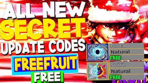 All New Free Fruits Codes In Blox Fruits Codes Blox Fruits Codes