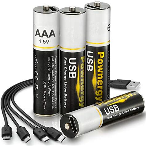 Top Best Rechargeable Lithium Aaa Batteries Reviews Buying Guide