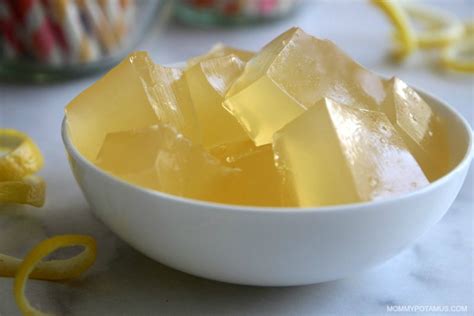 Naturally Sweetened Lemon Jello Recipe