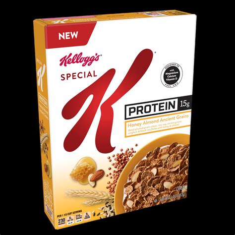 New Special K® Protein Honey Almond Ancient Grains Cereal Packs A Punch