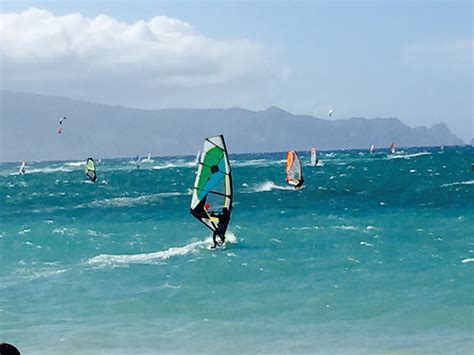 Maui's North Shore Windsurfing at Hookipa Beach- Maui N