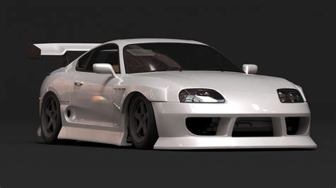 Toyota Supra Mk Bn Sports Body Kit Printable D Model D Printable